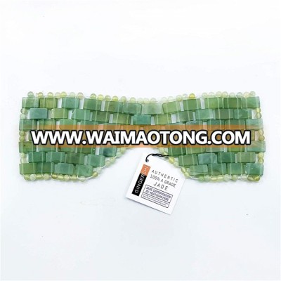 Sleeping Eye Mask, Jade Eye Mask Therapy Anti-Fatigue Relax Eyeshade