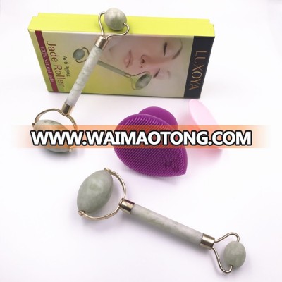 Facial massage Face and Neck Jade Roller, OEM Logo Design High Quality Rollers