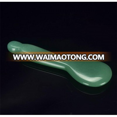 Natural Jade Stone Gua Sha Facial Massage Acupunctur Point Guasha Message Tool