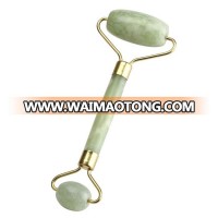 Wholesale natural pure jade roller massage facial face