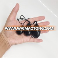 Black Obsidian Gemstone Handmade Drilled Yoni egg Kegel Jade Egg