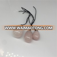 Natural Rose Quartz Women Sexy Yoni Eggs Crystal Stone Eggs for sale